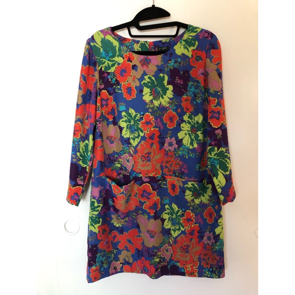 Jcrew Jules Mini Dress - Ashbury print